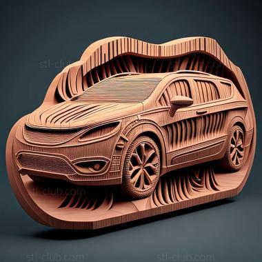 3D мадэль Chrysler Pacifica (STL)